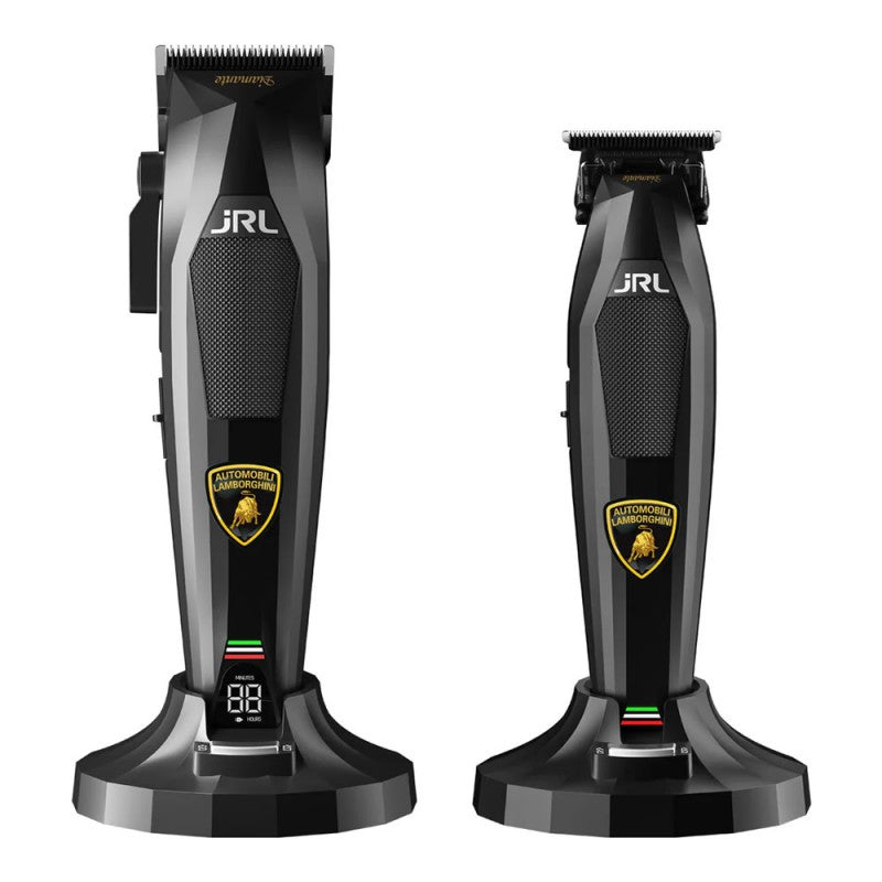 JRL Professional x Lamborghini Diamante Limited Edition Cordless Clipper & Trimmer Combo Set - Black (DI2025B)
