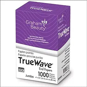 Graham Beauty Salon Truewave Jumbo End Paper 1000 Pack - HC-26067