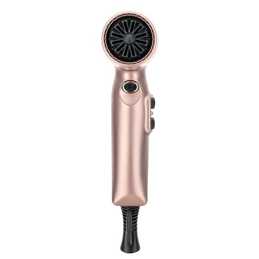 GAMMA+ Hybrid Professional Hair Dryer Lightweight, Ionic Technology, Low Noise with 2 Nozzles and Diffuser