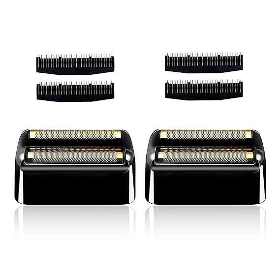 Shaver Replacement Foil and Cutters compatible with BaBylissPRO Barberology Double FXFS2