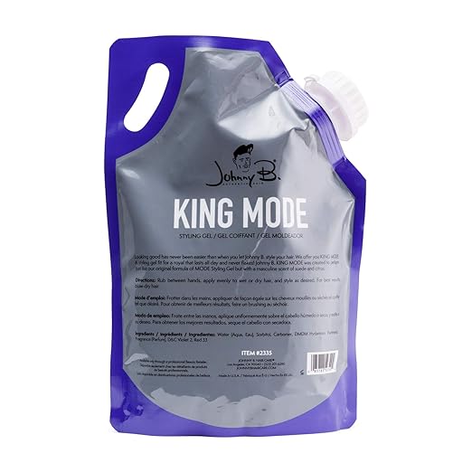 JOHNNY B. King Mode Professional Hair Styling Gel