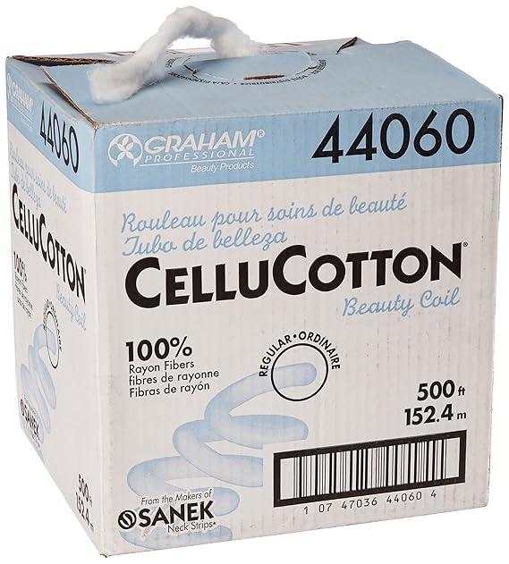 Graham Cellucotton Beauty Coil 100% Rayon, Regular, Dispenser Box