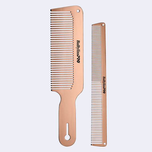 BABYLISSPRO® ROSEFX METAL COMB 2-PACK