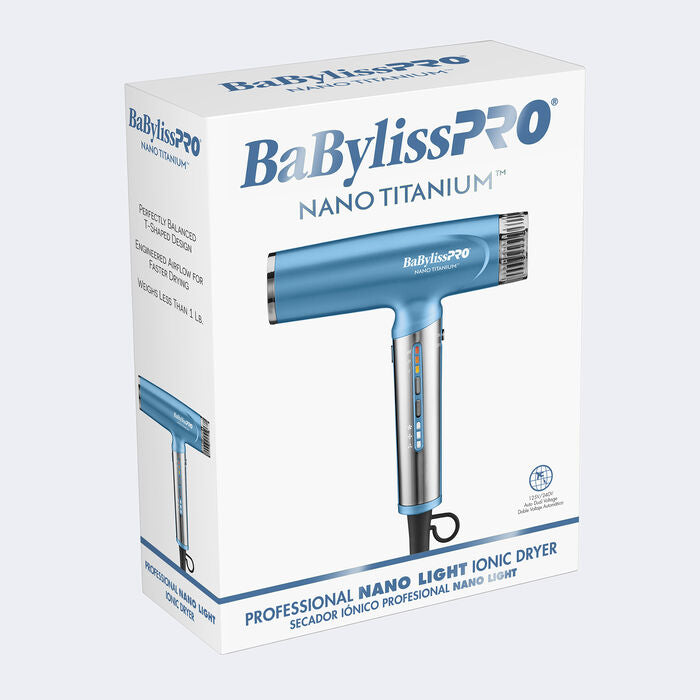 BaBylissPRO® Nano Titanium™ Light Ionic High-Speed Dryer