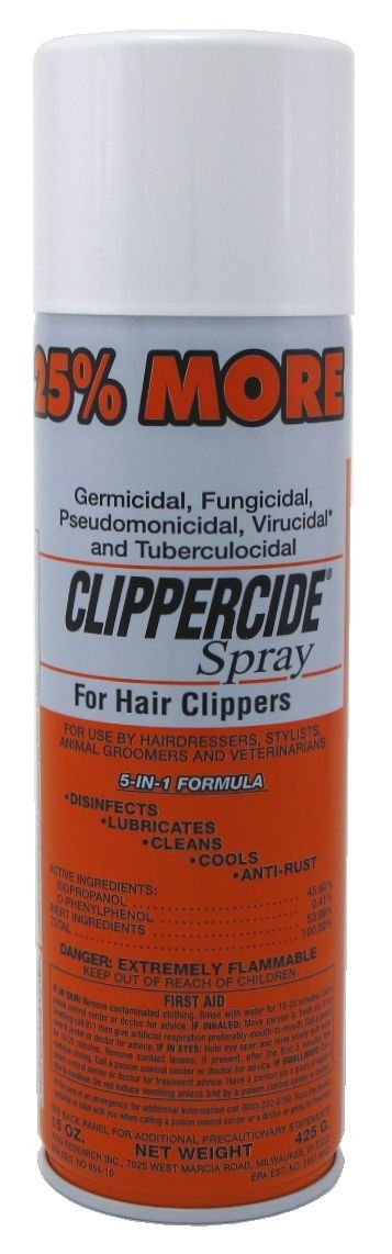 Clippercide 72130 Aerosol Spray, 15 Ounce (Pack of 1) 425Gr