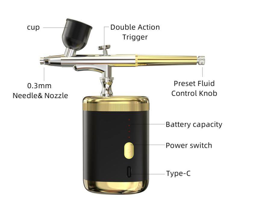 JEL-2 Mini Airbrush Compressor