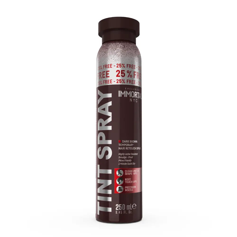 IMMORTAL TINT SPRAY Dark Brown (castano scuro) 250 ML / 8.45 FL.OZ