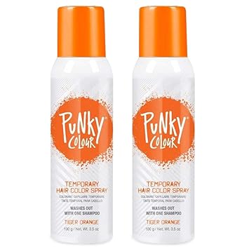 Punky Temporary Hair Color Spray, Bengal Blue, Non-Damaging Hair Dye for Instant Vivid Hair Color, 3.5 oz