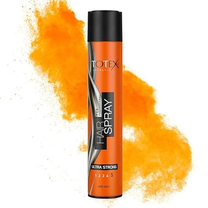 Totex Hair Styling Hair Spray | Ultra Strong Perfect Shine Long Last Hold Hair Spray Salon & Barber Use 13.5 fl Oz 400ml  / #5