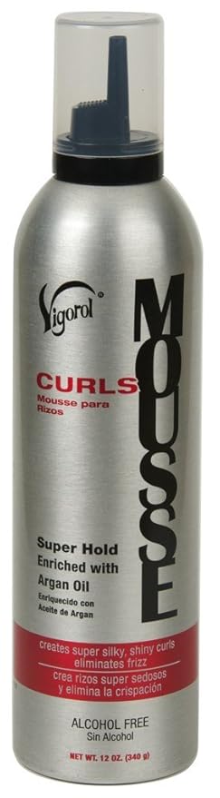 Vigorol Curls Mousse, 12 Ounce