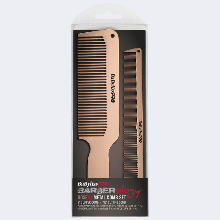 BABYLISSPRO® ROSEFX METAL COMB 2-PACK