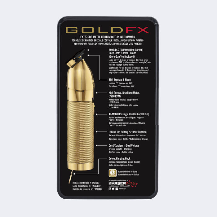 BABYLISSPRO® FXONE GOLDFX TRIMMER