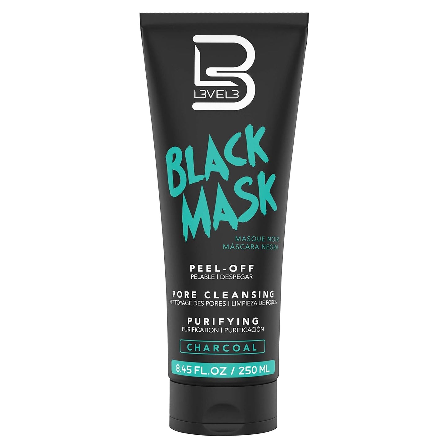 L3 - Peel Off Mask - Deep Cleansing Blackhead Removal - Removes Impurities and Dead Skin Cells - Level 3 Mask Peel Off 9.45 FL/.OZ 250 ML