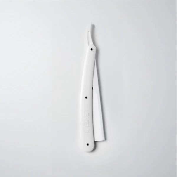 Straight Razor Holder White