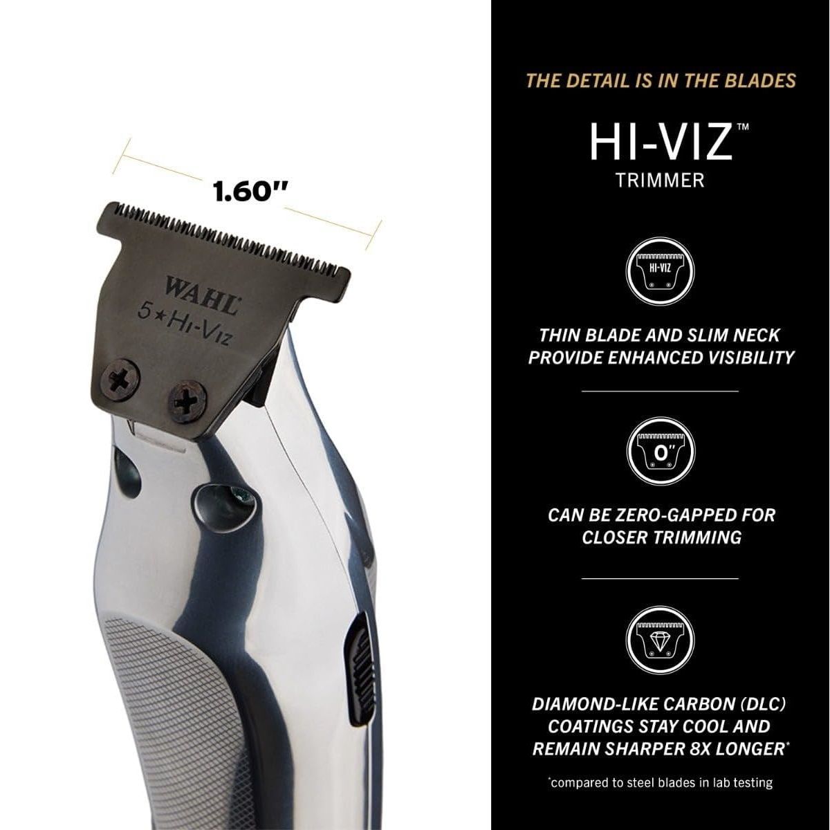 Wahl Professional Hi-Viz Cord/Cordless Trimmer