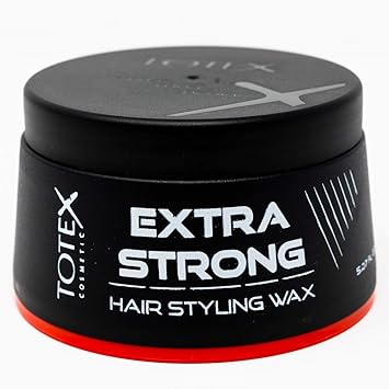 Totex Hair Styling Wax | Extra Strong Red Paste Hair Wax | Edge Control Barbers Shop Certified | Men & Woman 150 ml